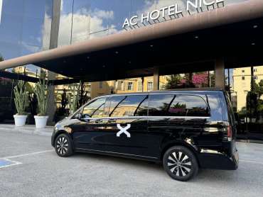 Service de transport en van et minivan à Cannes Nice Antibes pour événements professionnels
